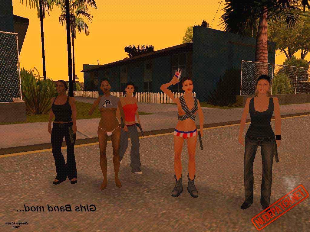  gta_sa_green_girls_band_mod