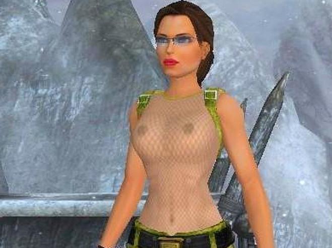 Amazon Lara croft nude patch