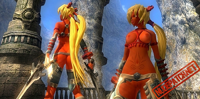 TexMod. this is a nude patch for Ayumi in X-Blades.