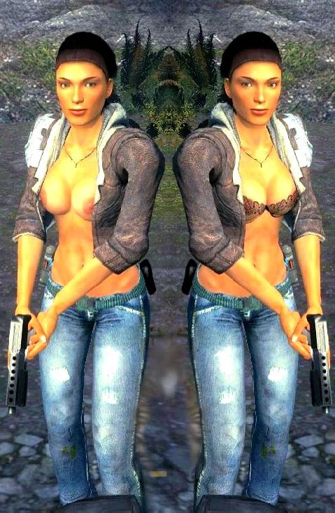 alyx nude mod half life 2