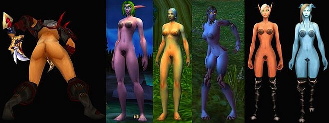 Hot Naked World Of Warcraft Girls Photos